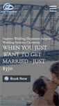 Mobile Screenshot of justmarriedweddings.com